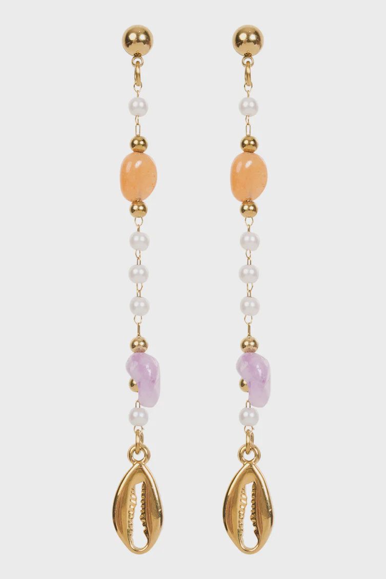 Brasilia Mix Earring Cowrie