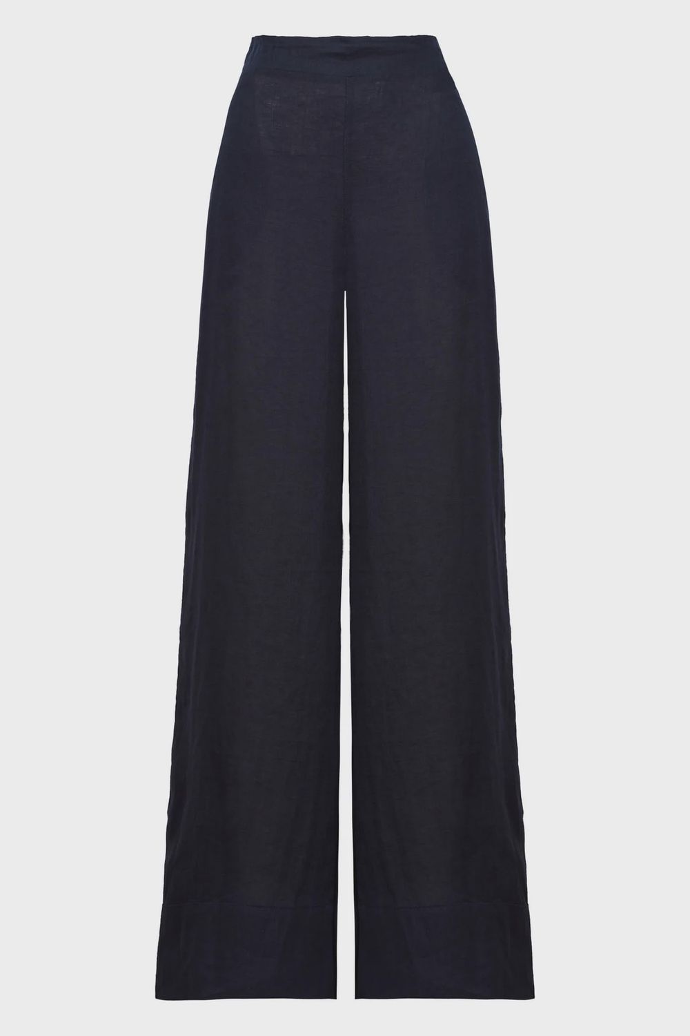 Studio Linen Pant NAVY, size: XS