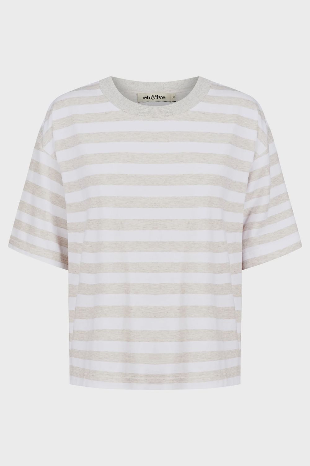 Studio Stripe Tshirt STONE, size: XS