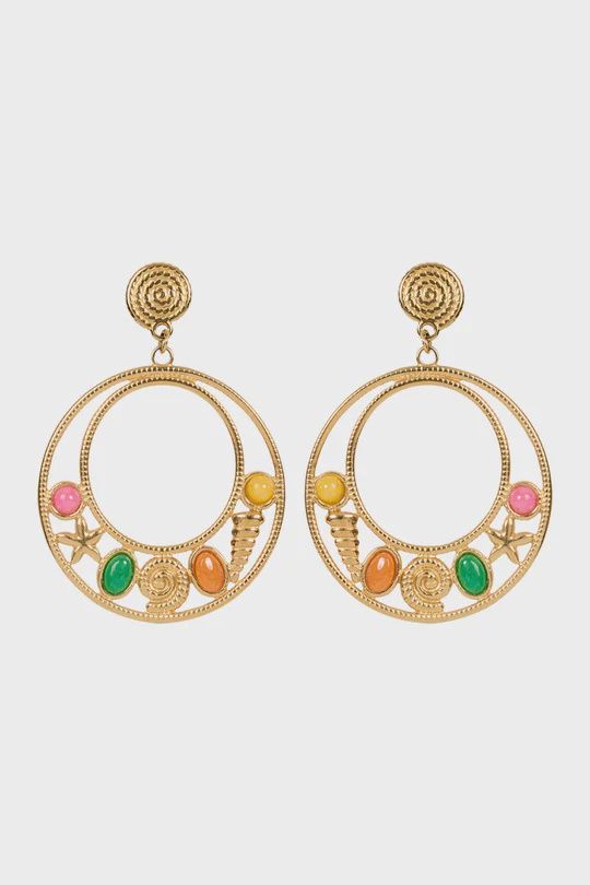 Brasilia Mix Earrings Sea