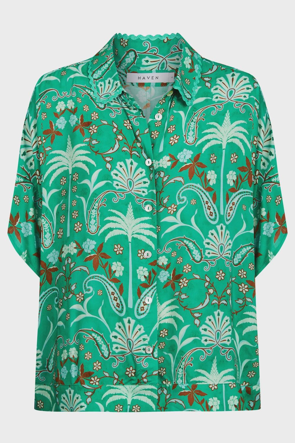 Haiti Shirt PALMS, size: XS