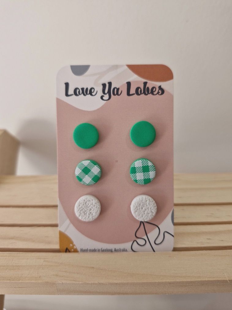 Olivia Gingham GREEN