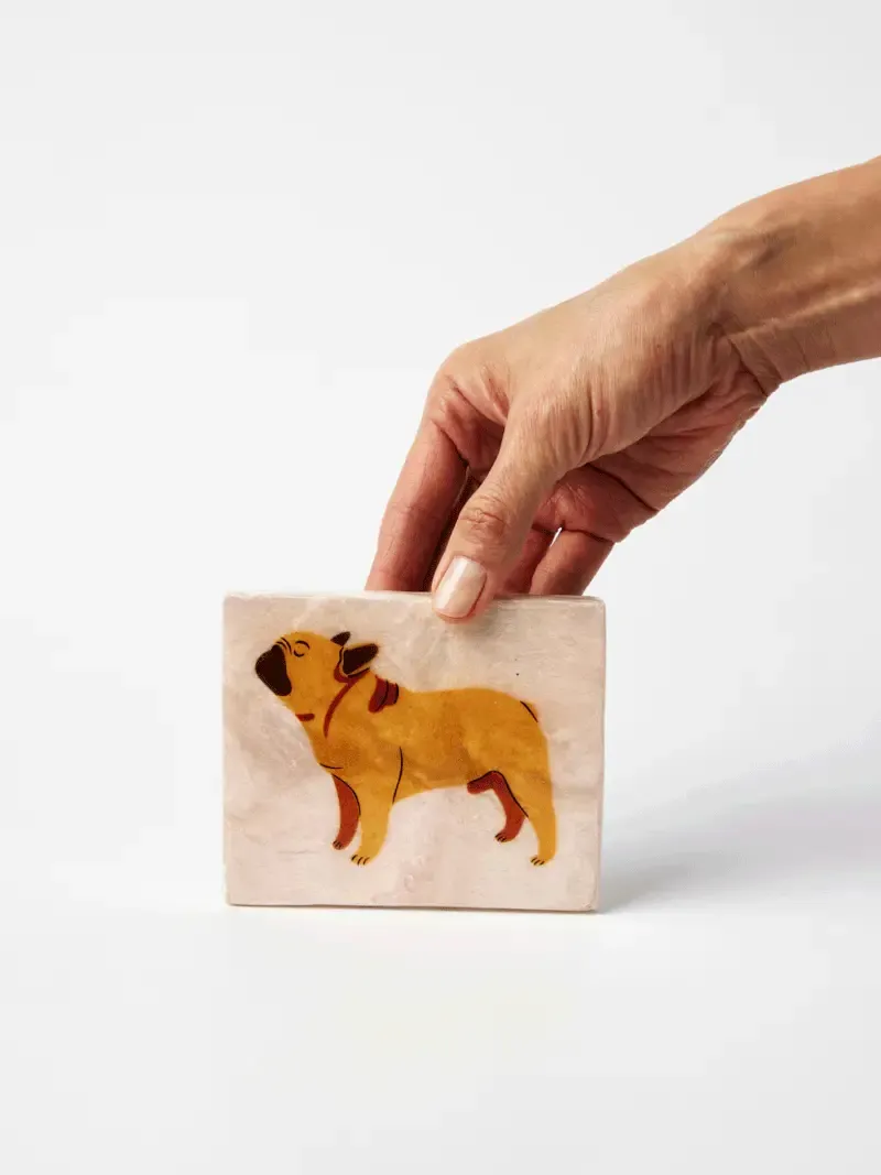 Pup Frenchie Tile Pup Frenchie Tile