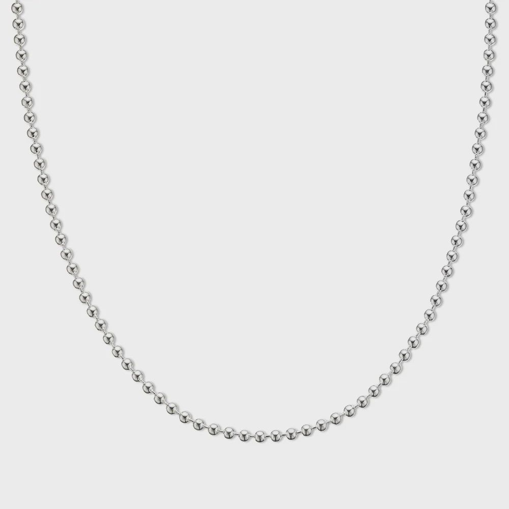 Silver Ball Chain 50cm