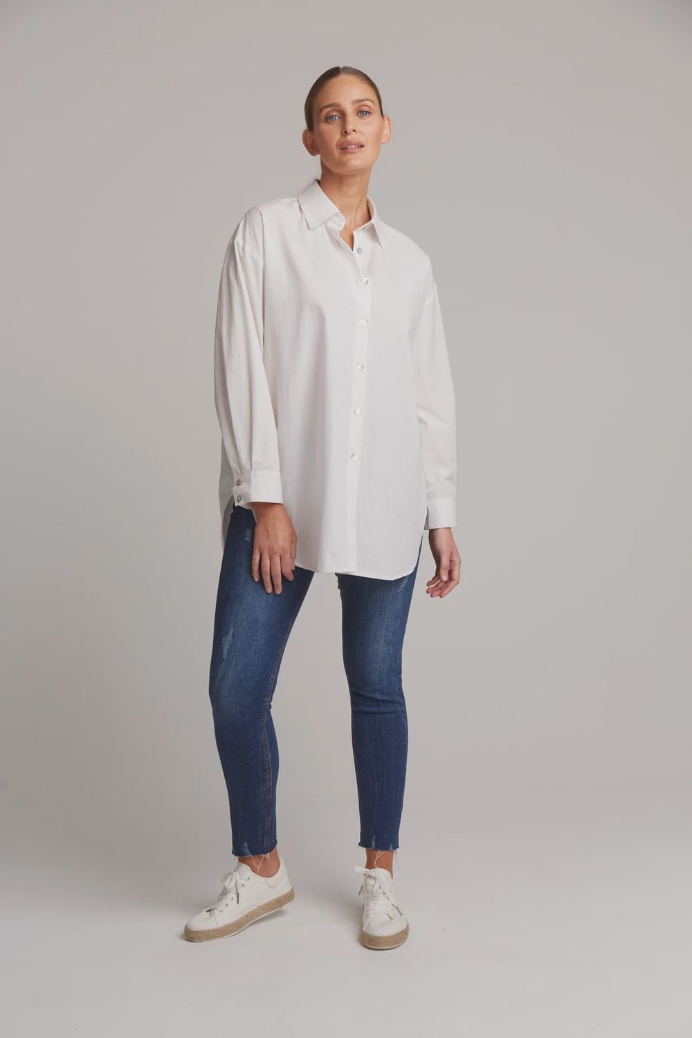 Studio Oversize Shirt - SALT, size: S