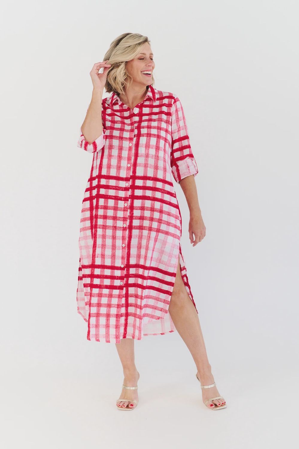 Macy Dress RED Macy Dress RED, size: XS