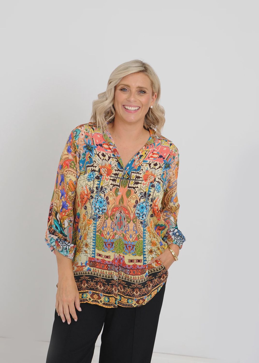 Aztec Shirt Aztec Shirt, size: S