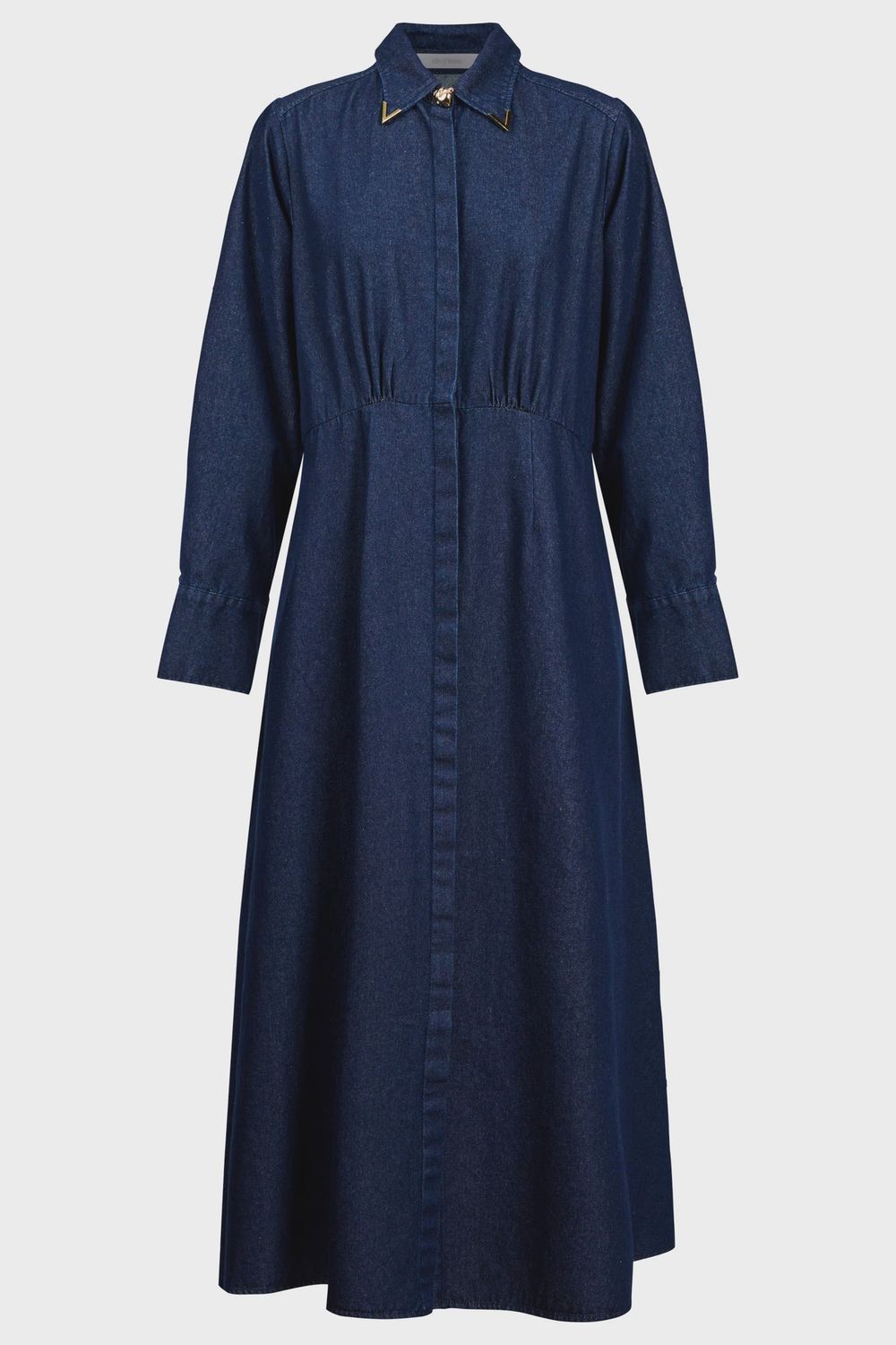 Sloan Denim Maxi Dress INDIGO, size: XS