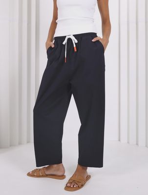 Charlie barrel pant NAVY