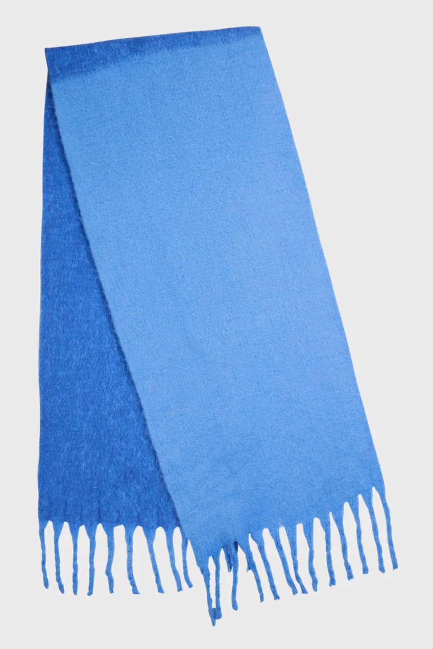 Monterosa 2 Tone Scarf BLUE