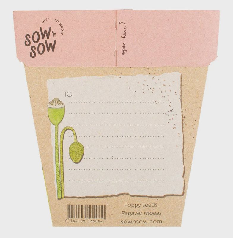 Poppy Gift of Seeds