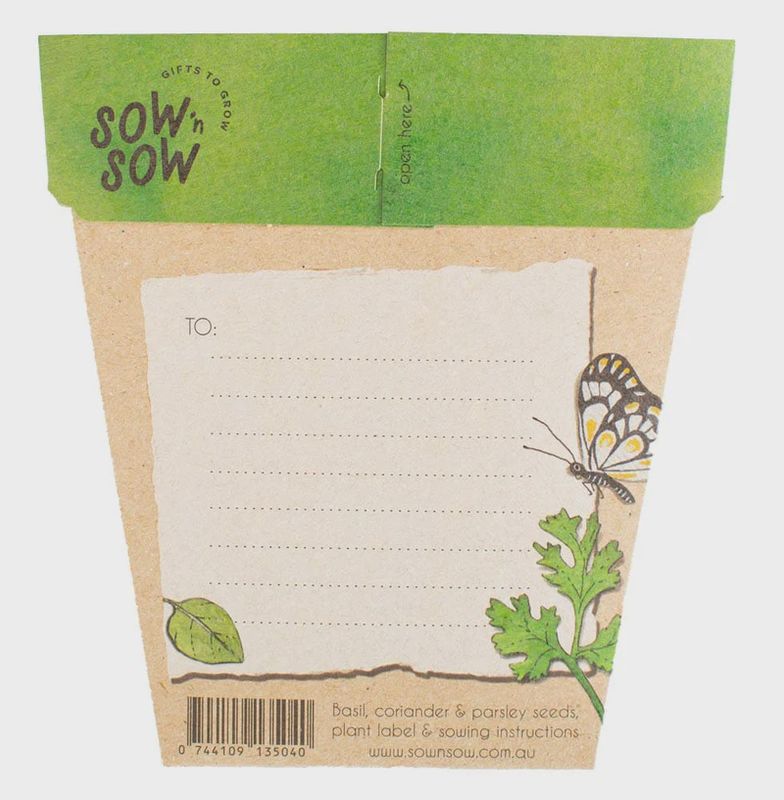 Trio of Herbs Gift of Seeds