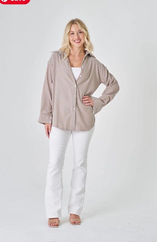 Ashbourne Shirt MOCHA, size: S