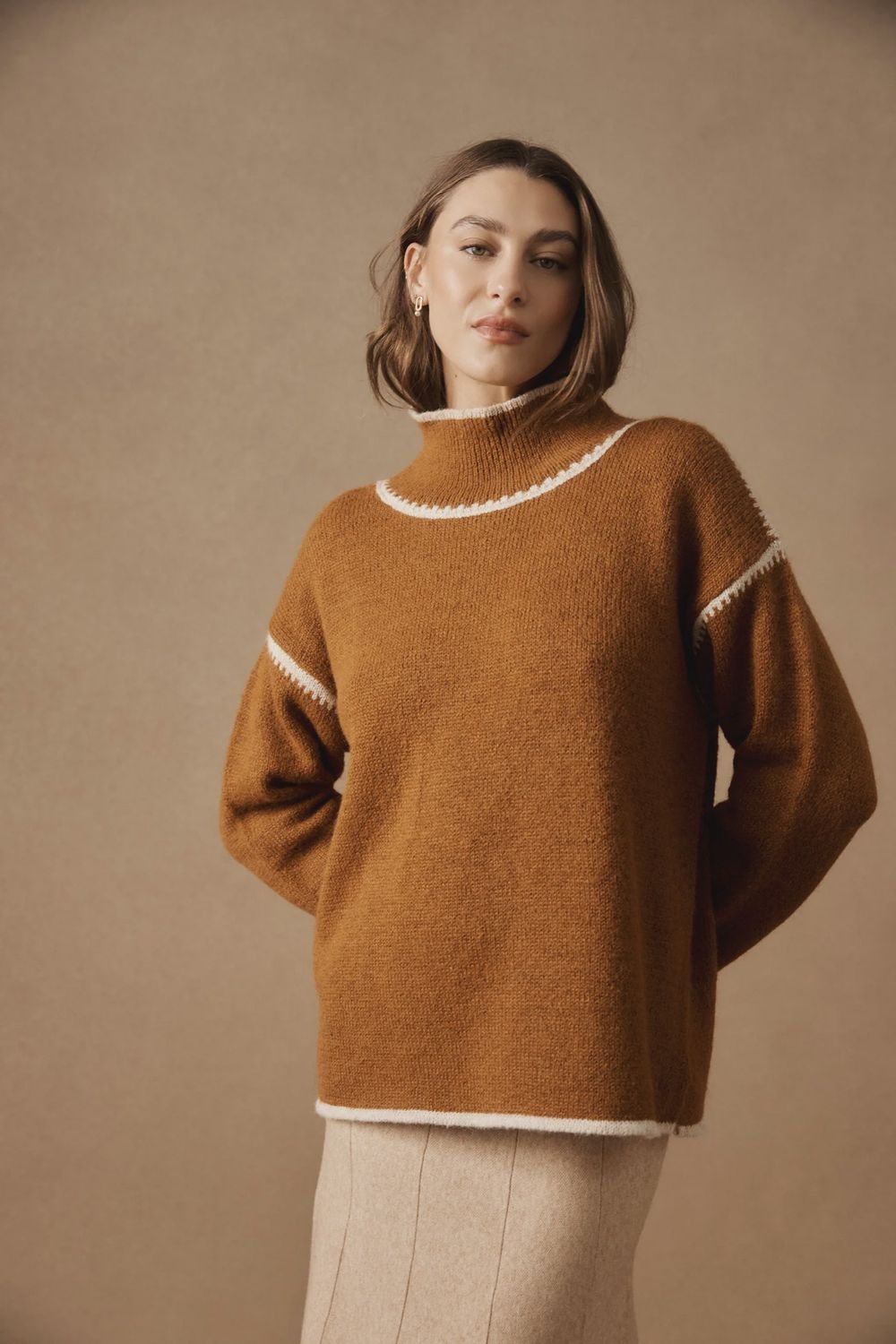 Orin Jumper CARAMEL/DUNE