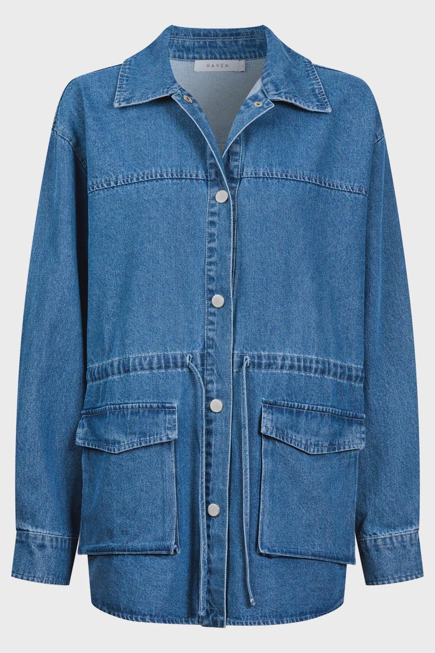 Denver Denim Jacket BLUE, size: XS