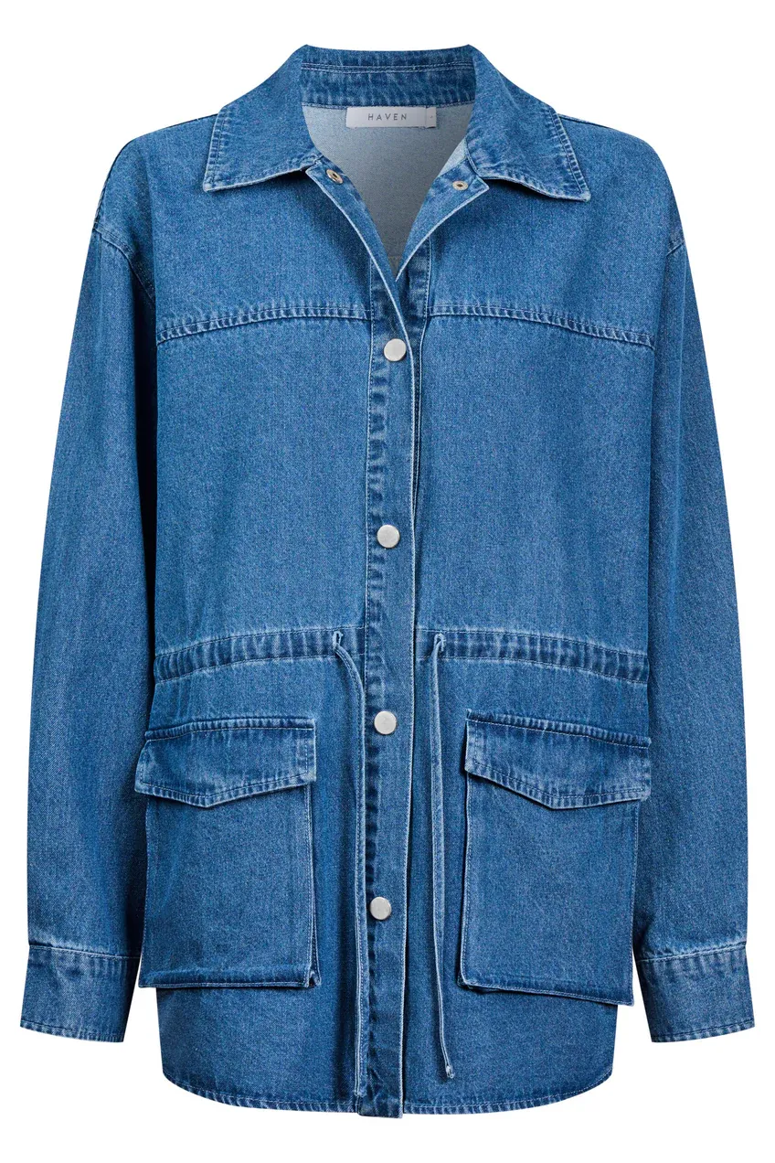 Denver Denim Jacket BLUE, size: XS