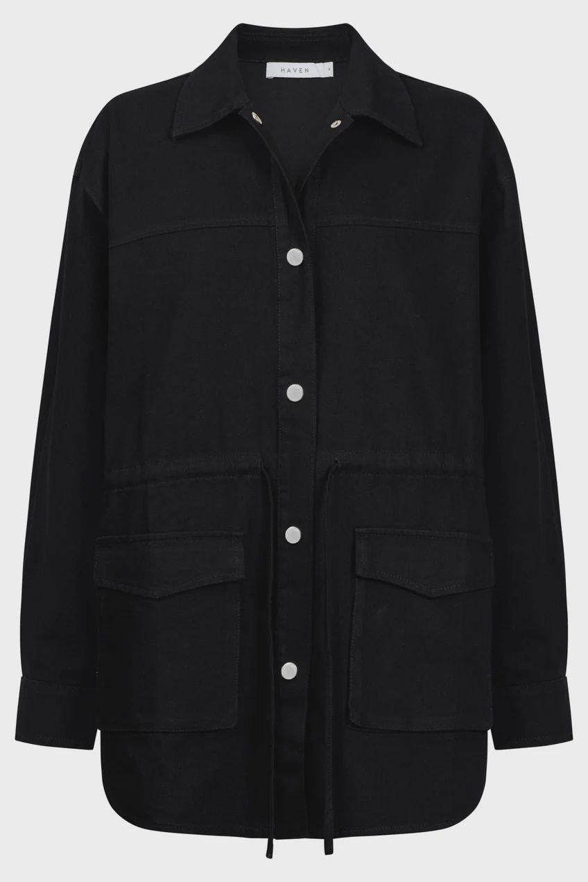 Denver Denim Jacket - Black, size: XS