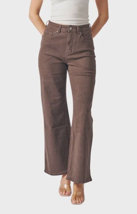 BA283 Wide Leg CHOCOLATE, size: 6