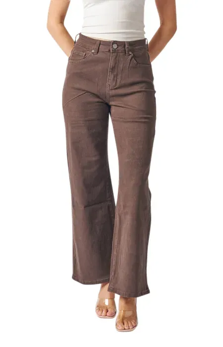 BA283 Wide Leg CHOCOLATE, size: 6