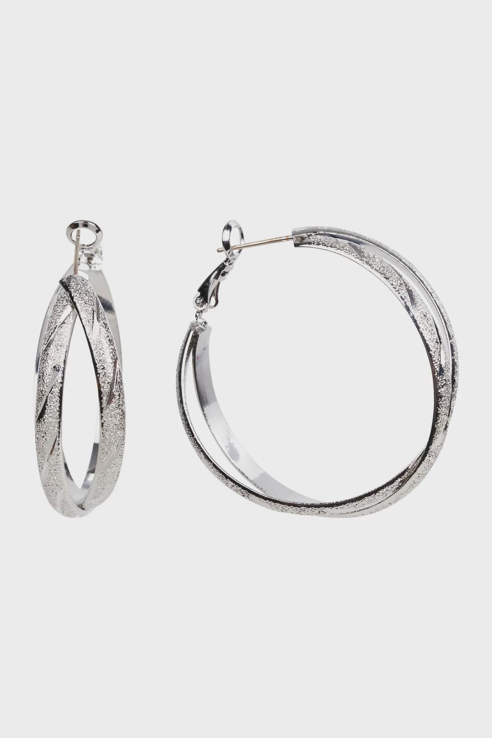 Eden Silver Hoop Earring MULTI