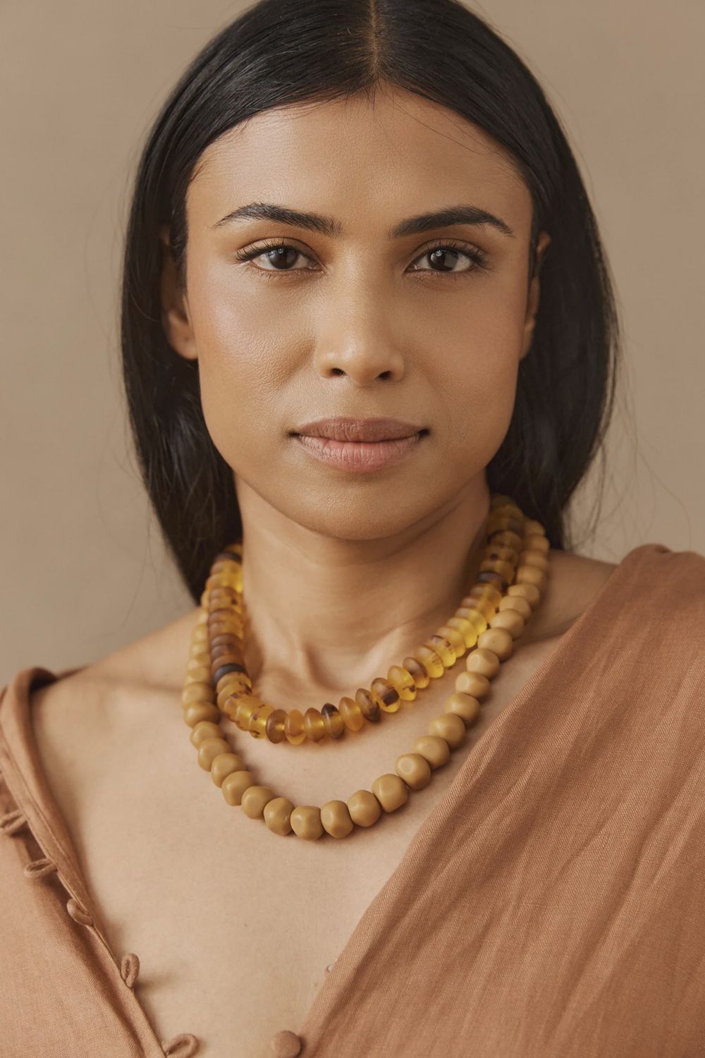 Maasai Necklace CARAMEL