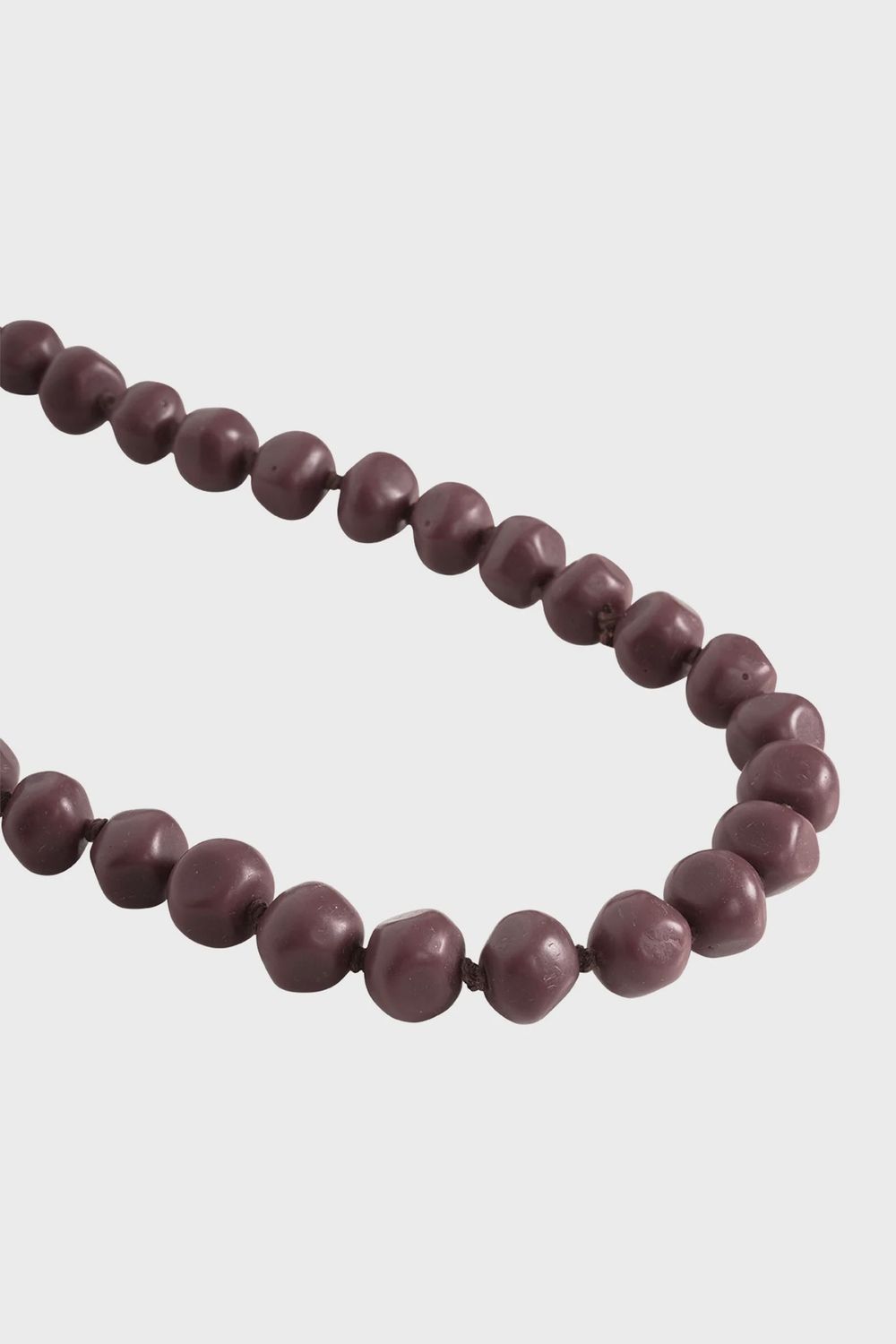 Maasai Long Necklace MAHOGANY