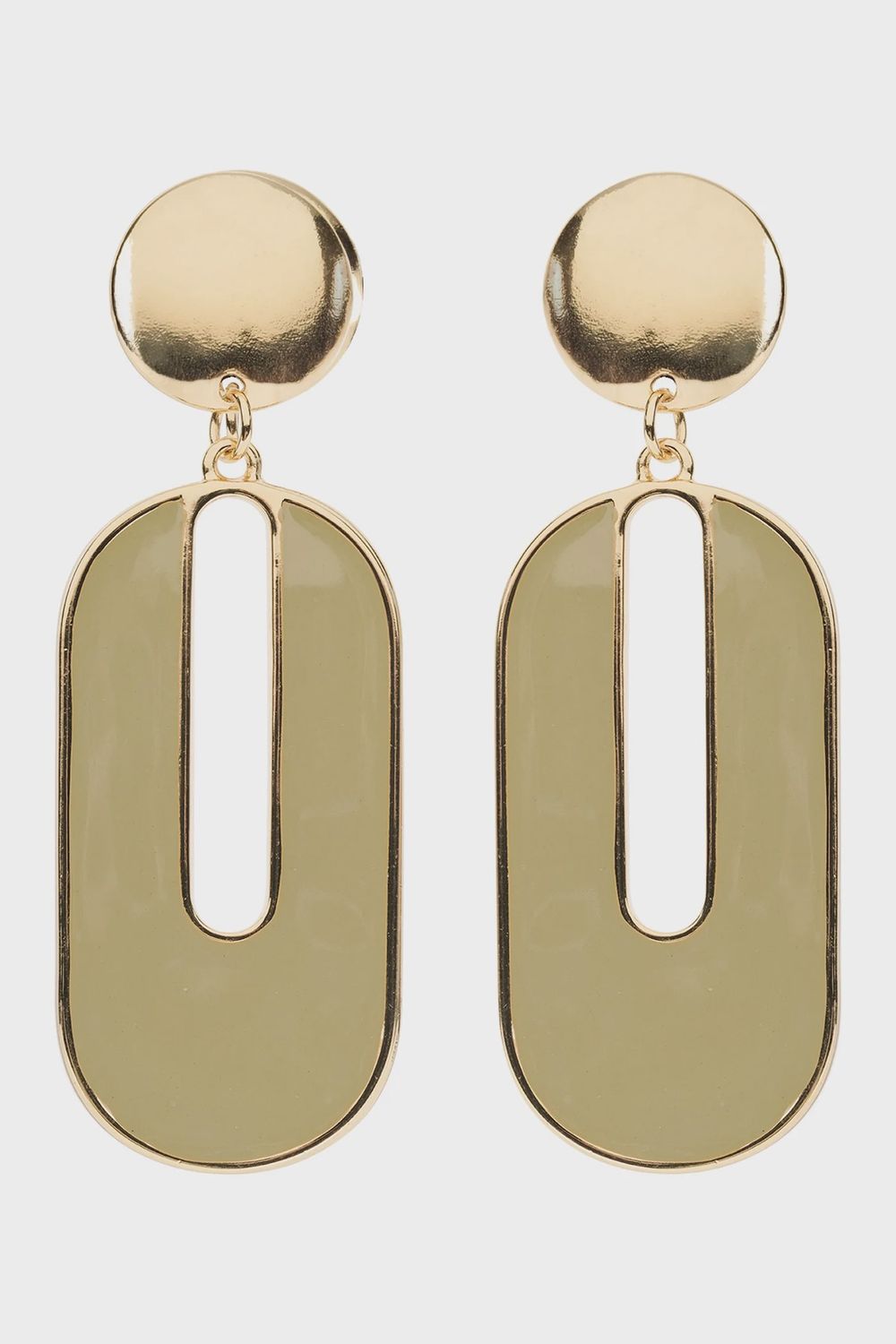 Amira Oval Earring PAMPAS