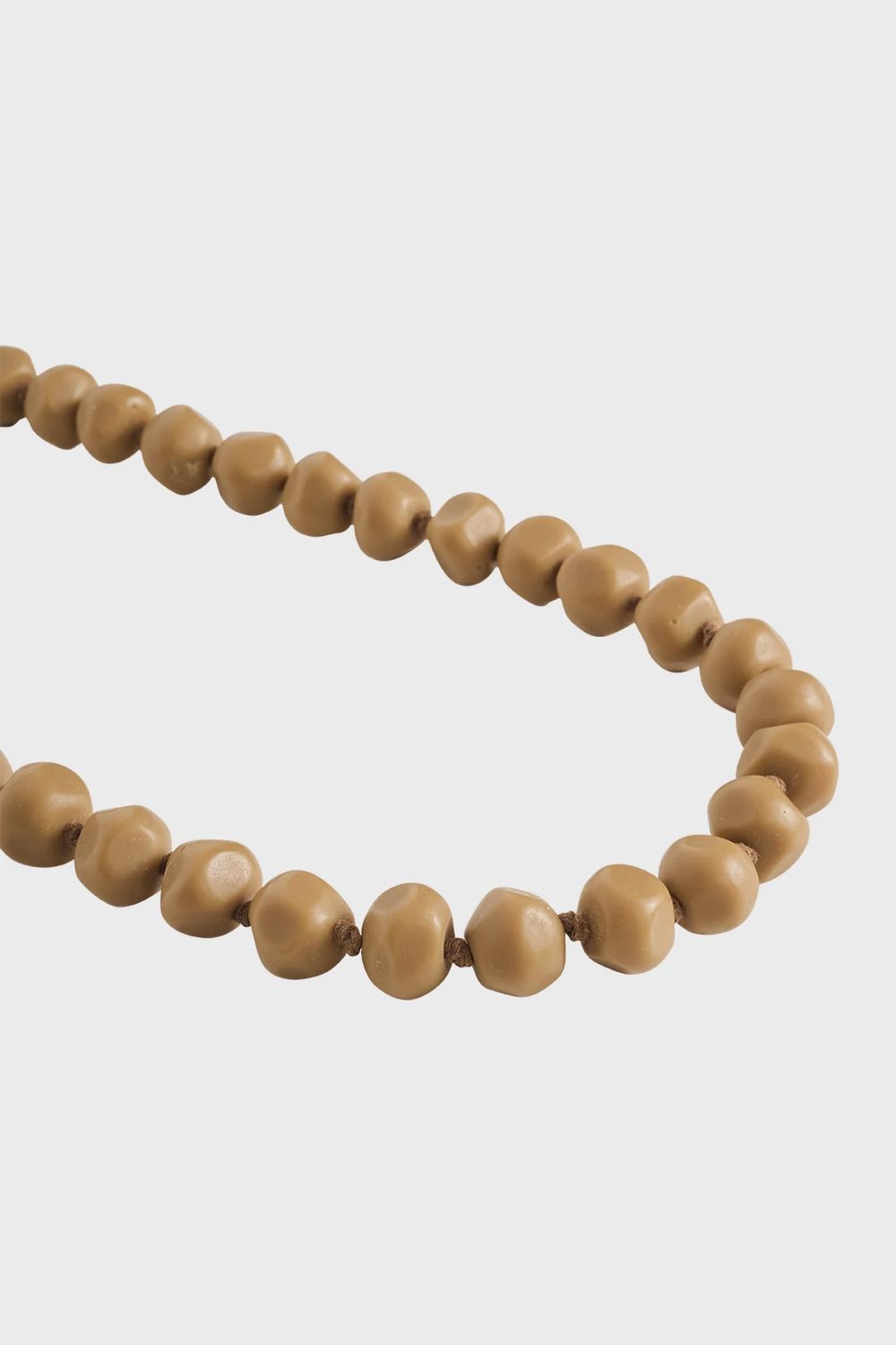 Maasai Long Necklace CARAMEL