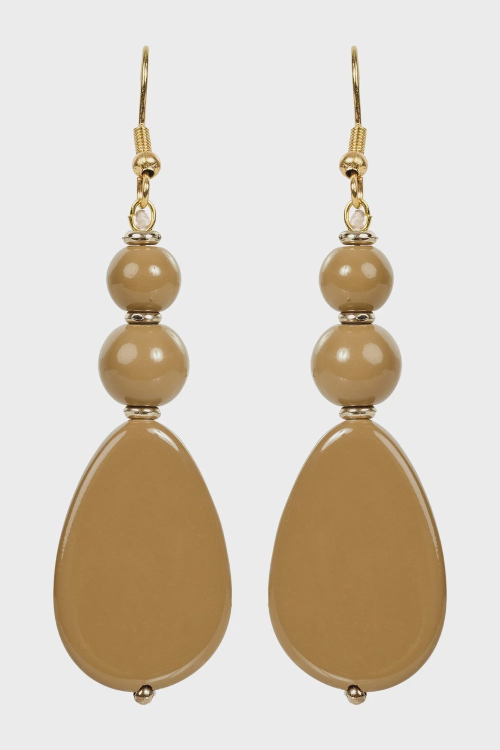 Oman Beaded Earring CAMEL