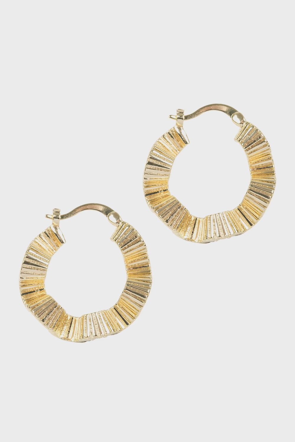 Himba Scallop Hoop GOLD