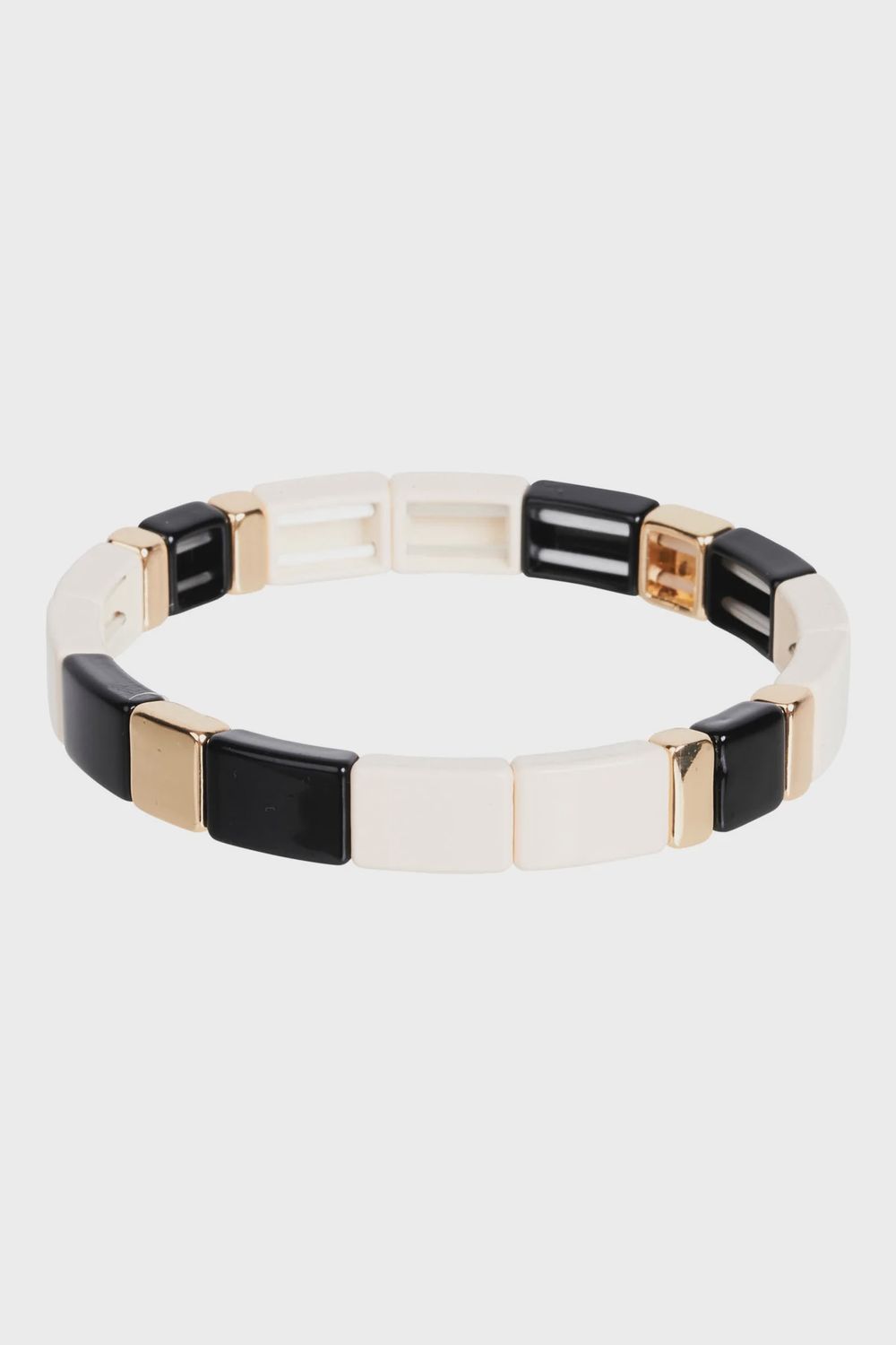 Santani Cuff - Ecru/Gold