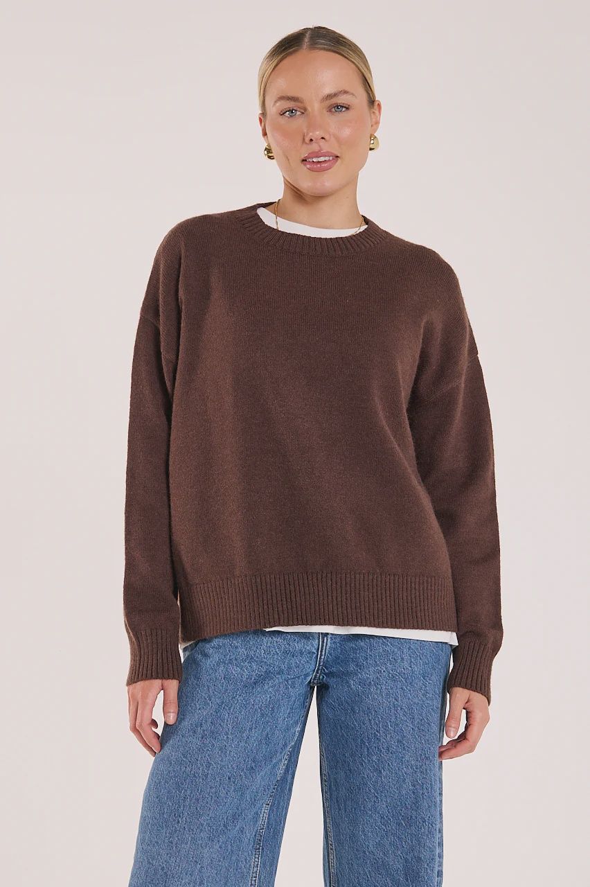 Margot Knit - Chocolate, size: S/M