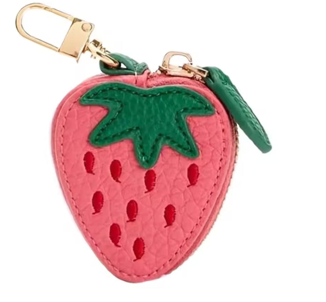 Strawberry Bag Charm