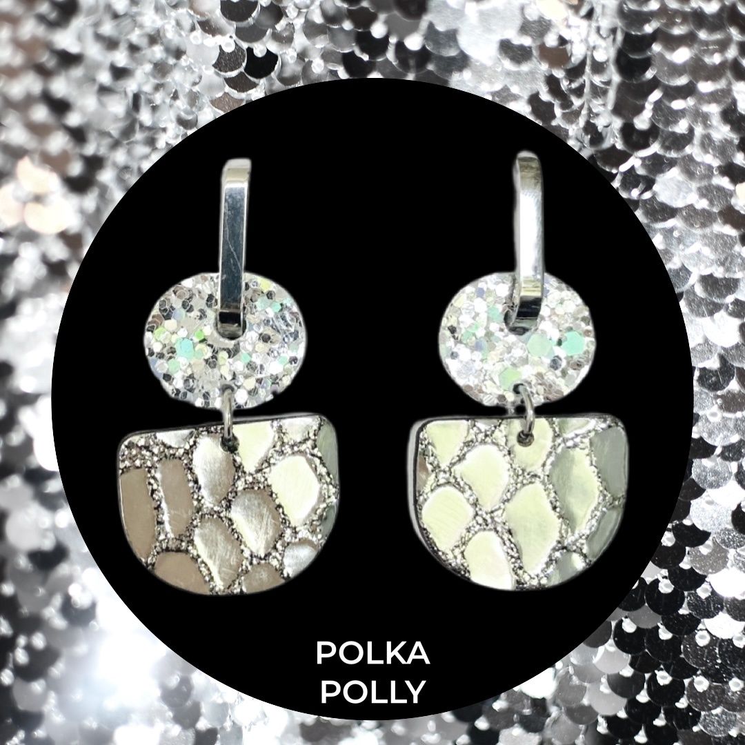 Dainty Hoops SILVER SPARKLE