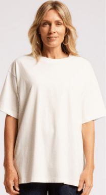 Caldera Over Size Tshirt WHITE, size: XS