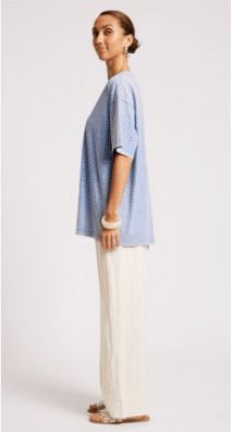 Caldera Oversize Tshirt MARINE, size: XS