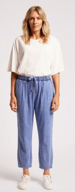 Dusk Jogger Denim Pant DENIM, size: XS