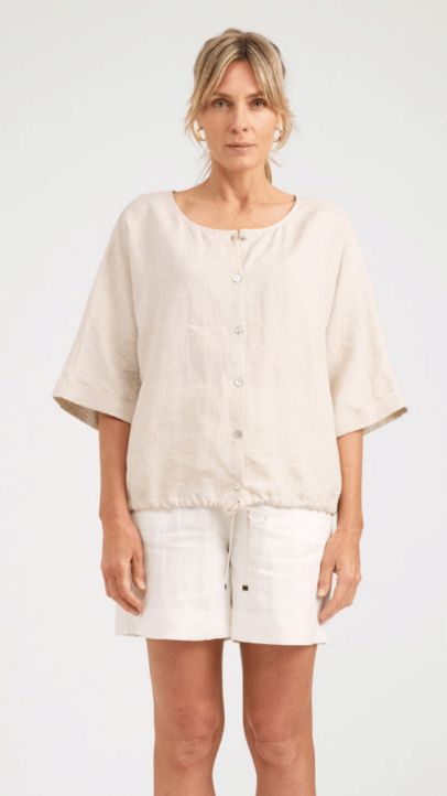 Studio Button Top/Jacket TUSK, size: XS
