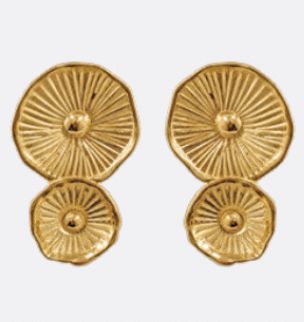 Seaside Earring GOLD URCHIN