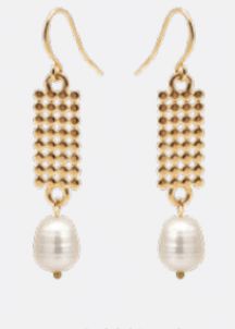 Dusk Earring GOLD PEARL