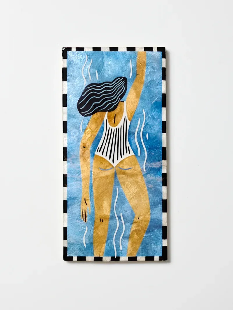 BEACH DAY WALL ART SWIM