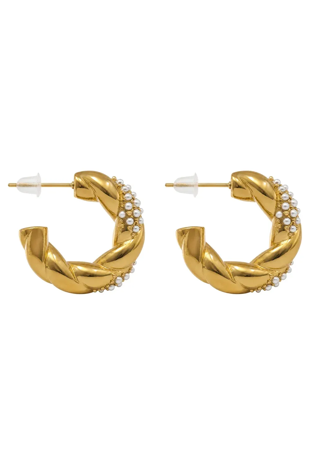 Casa Earring PEARL HOOP