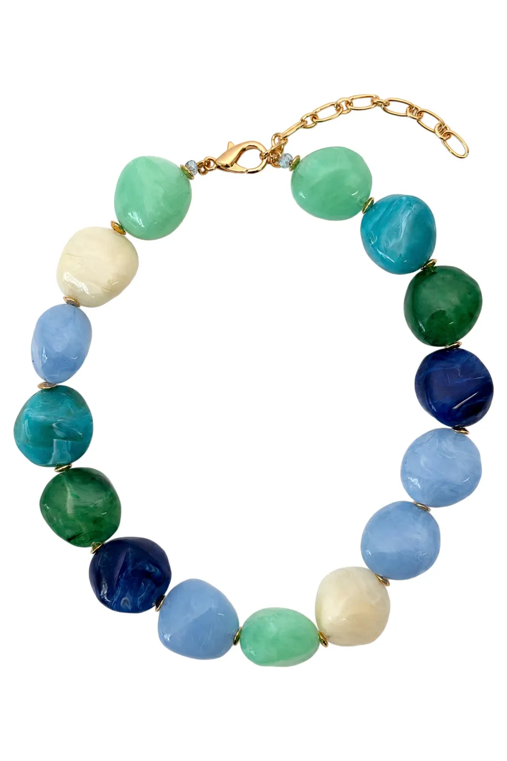 Palmera Necklace SEAFOAM