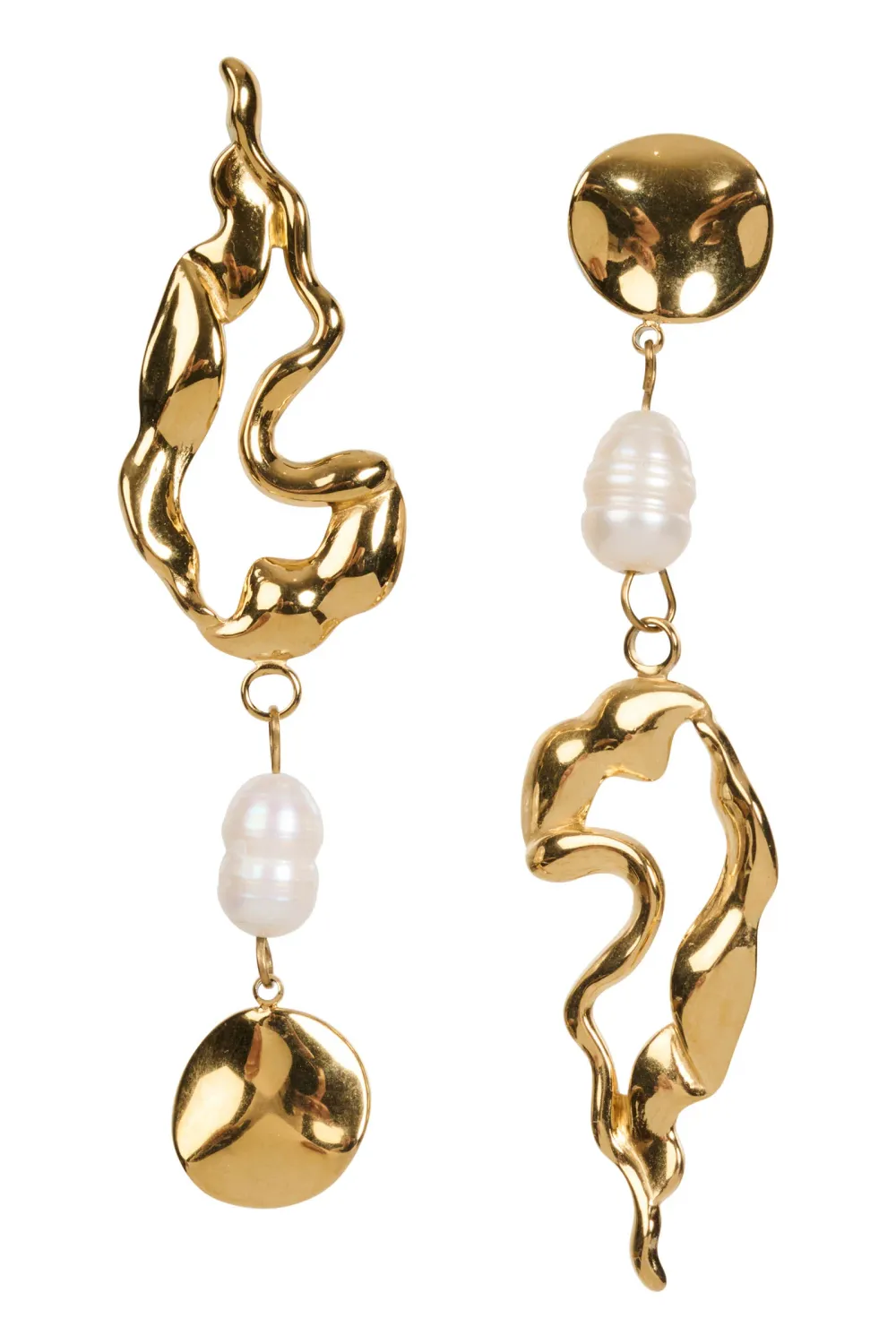 Aurora Pearl Earring - Ripple