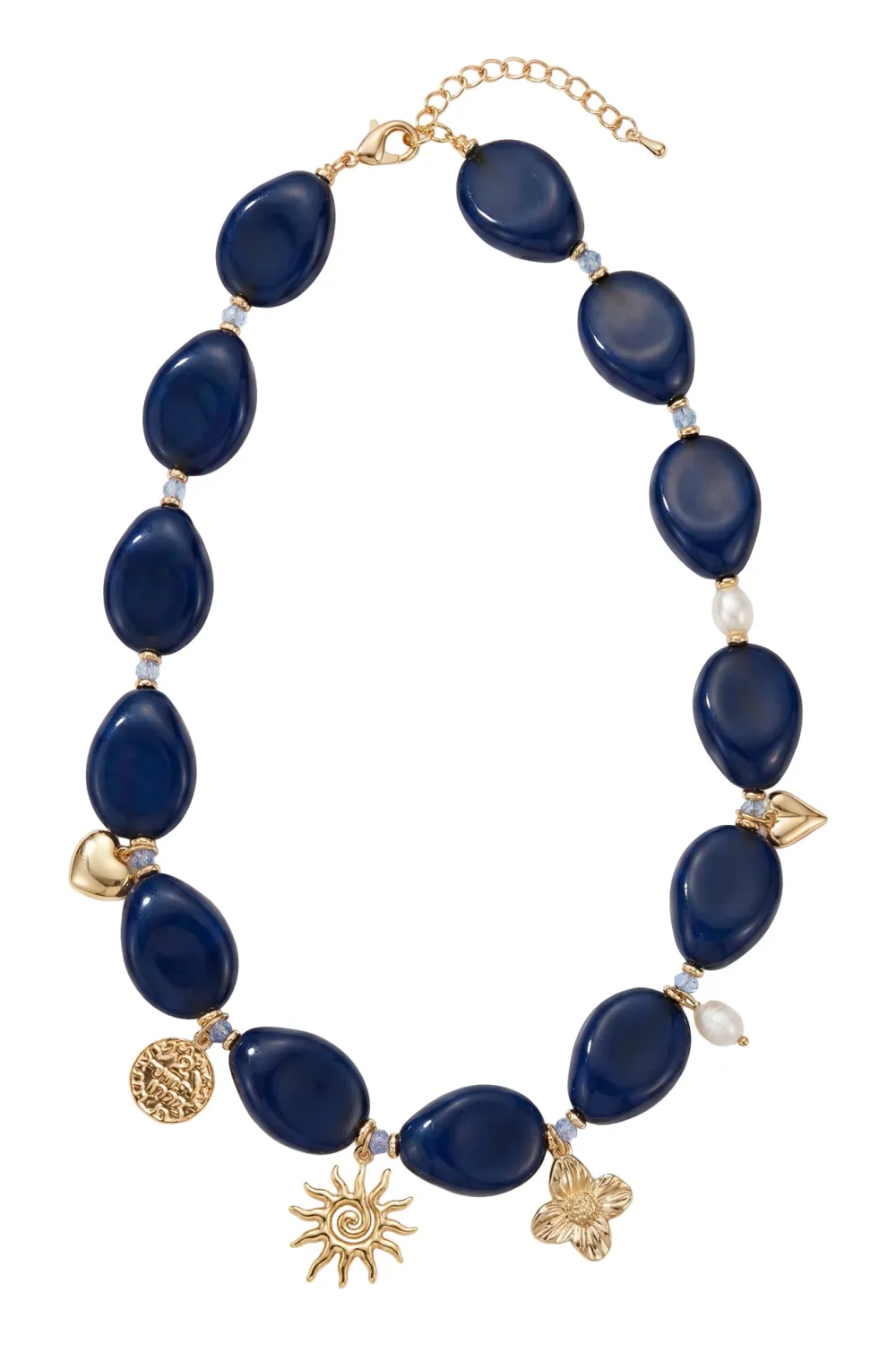 Positano Necklace - Navy