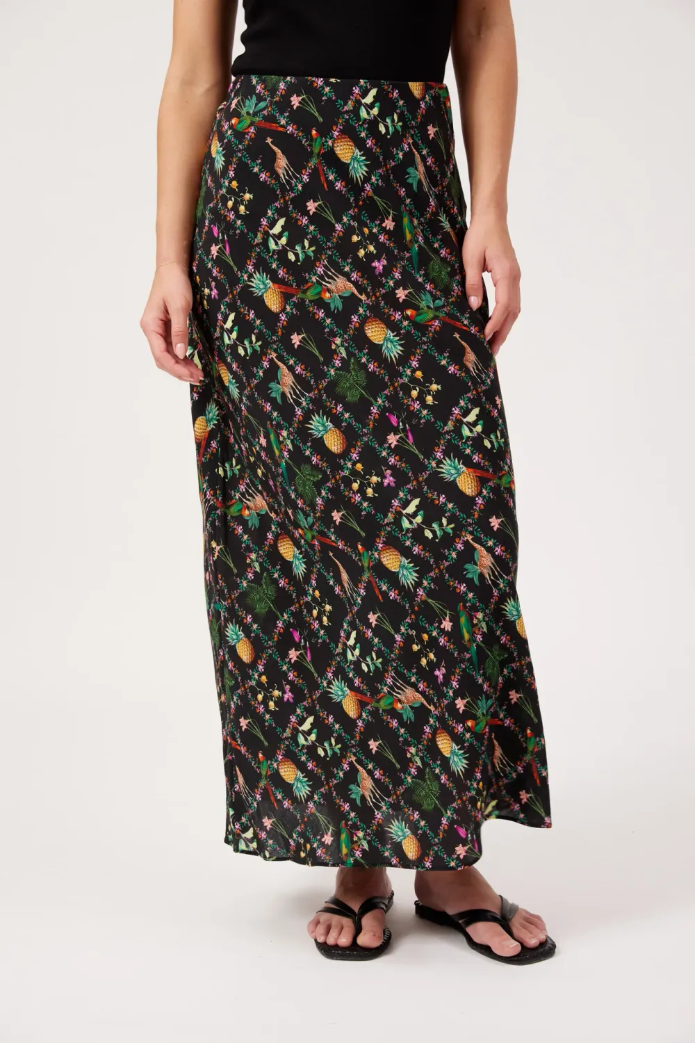 Congo Maxi Skirt - Jungle, size: S