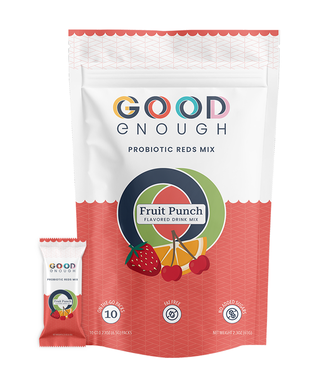 Good Enough Probiotic Reds Mix (10 On-the-Go Packs)
