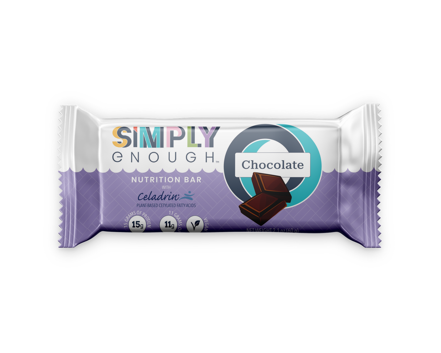 Simply Enough Nutrition Bar Chocolate (10 bars)