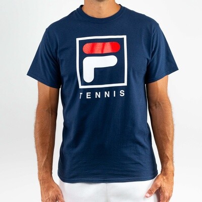 F-Box Tennis T-Shirt Peacoat