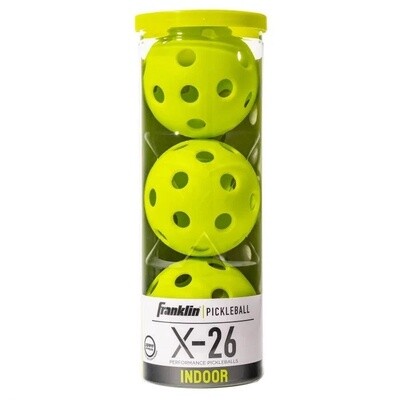 X-26 Pickleballs Lime 3 Pack